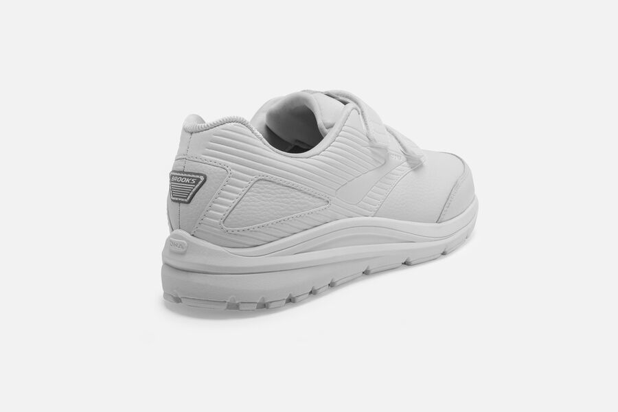 Brooks Addiction Walker V-Strap 2 Running Shoes Mens - White - NXQOW-8196